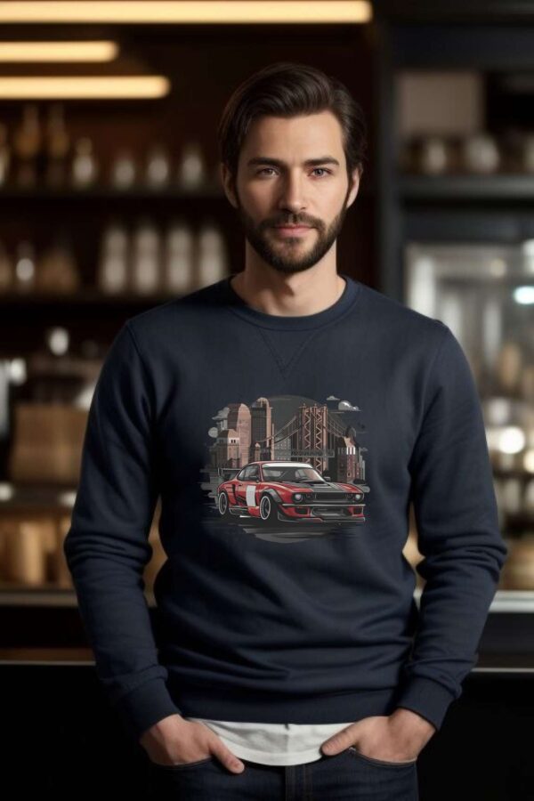 Sweatshirt for men | the car