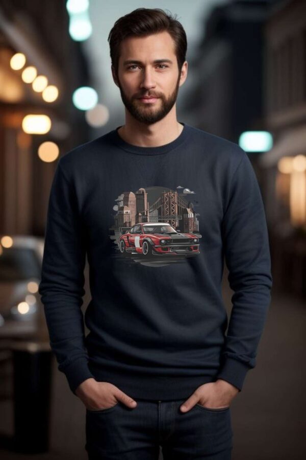 Sweatshirt for men | the car - Image 3