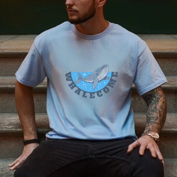 T-shirt for men | Whale shirt