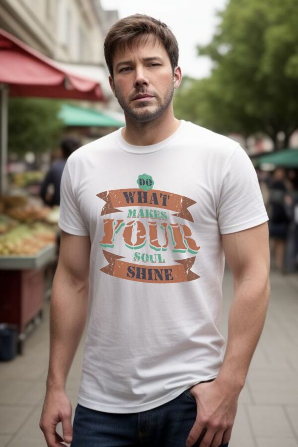 T-shirt for men | Soul shine - Image 2