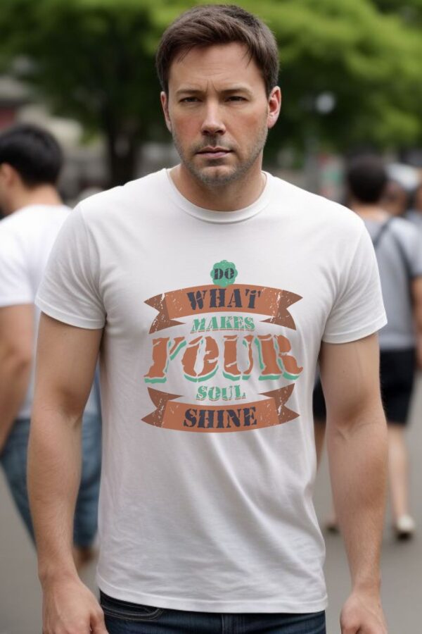 T-shirt for men | Soul shine - Image 4