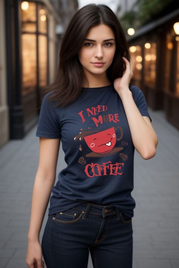 T-shirt for women | Coffee - Image 3