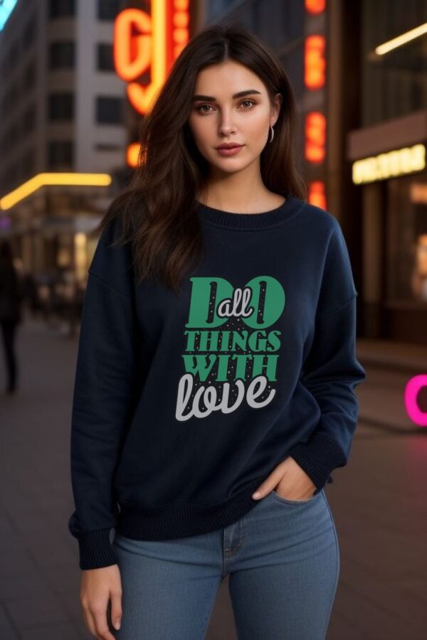 Sweatshirt for women | Love - Image 2