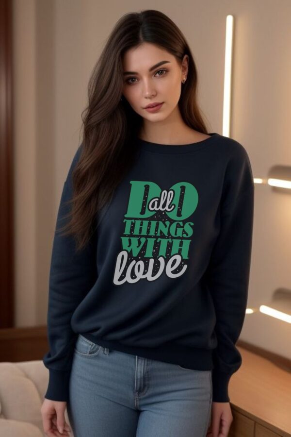 Sweatshirt for women | Love - Image 3