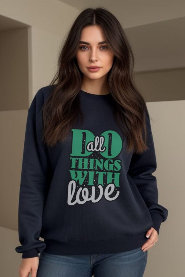 Sweatshirt for women | Love - Image 4