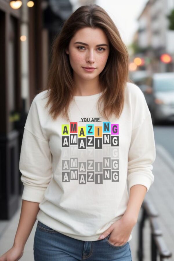 Sweatshirt for women | Amazing - Image 2