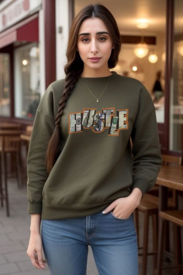 Sweatshirt for women | Hustle - Image 3