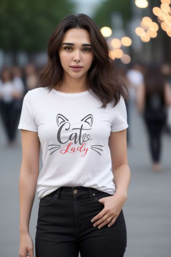 T-shirt for women | Cat lady