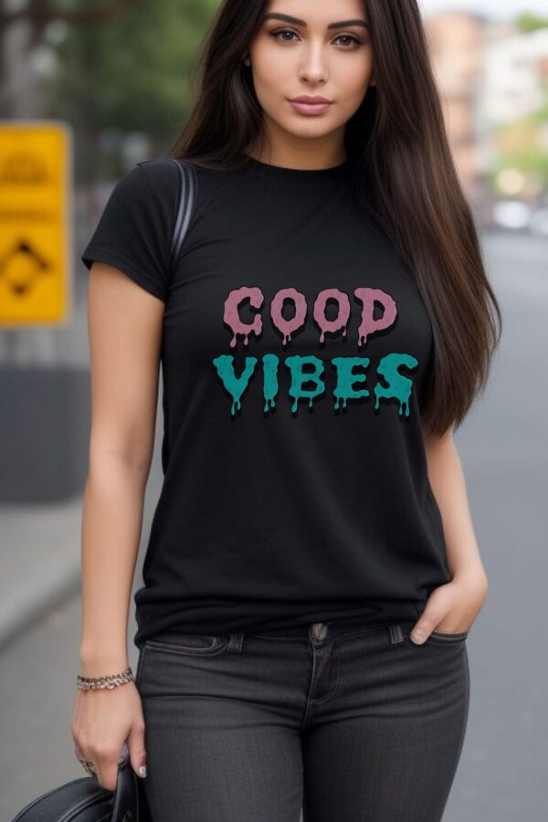 T-shirt for women | Good vibes