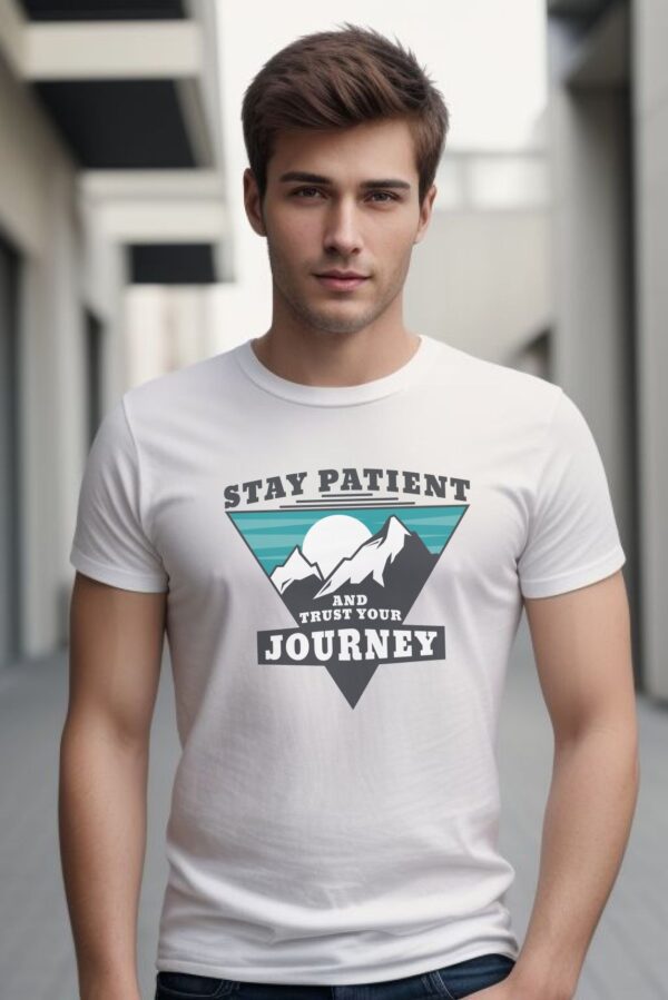 T-shirt for men | Stay patient - Image 2