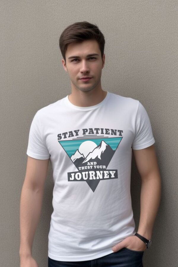 T-shirt for men | Stay patient - Image 3