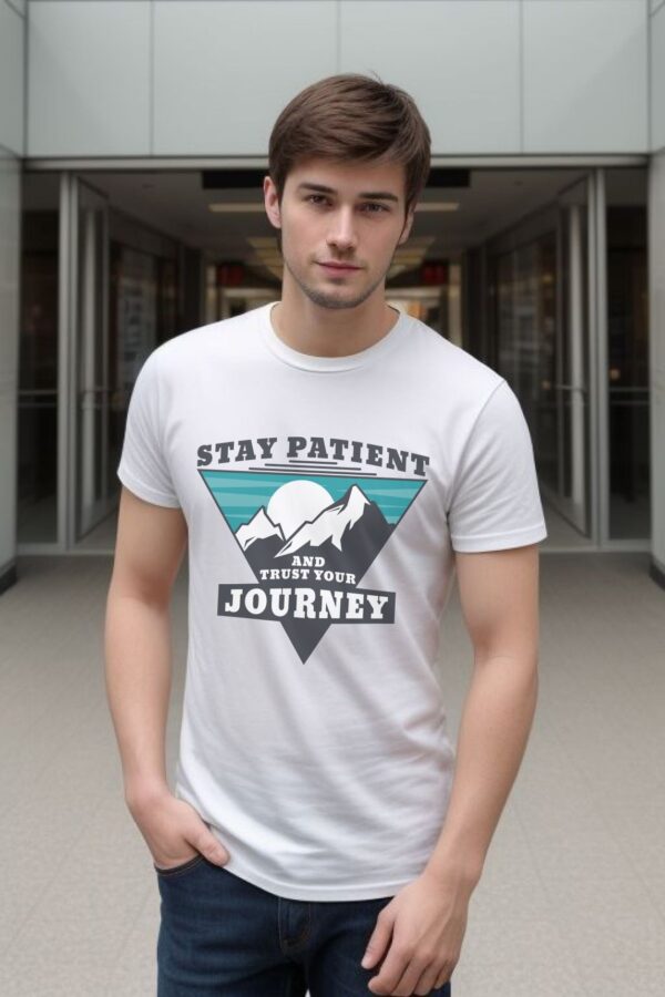 T-shirt for men | Stay patient - Image 4