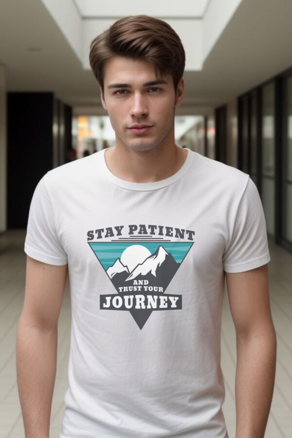 T-shirt for men | Stay patient