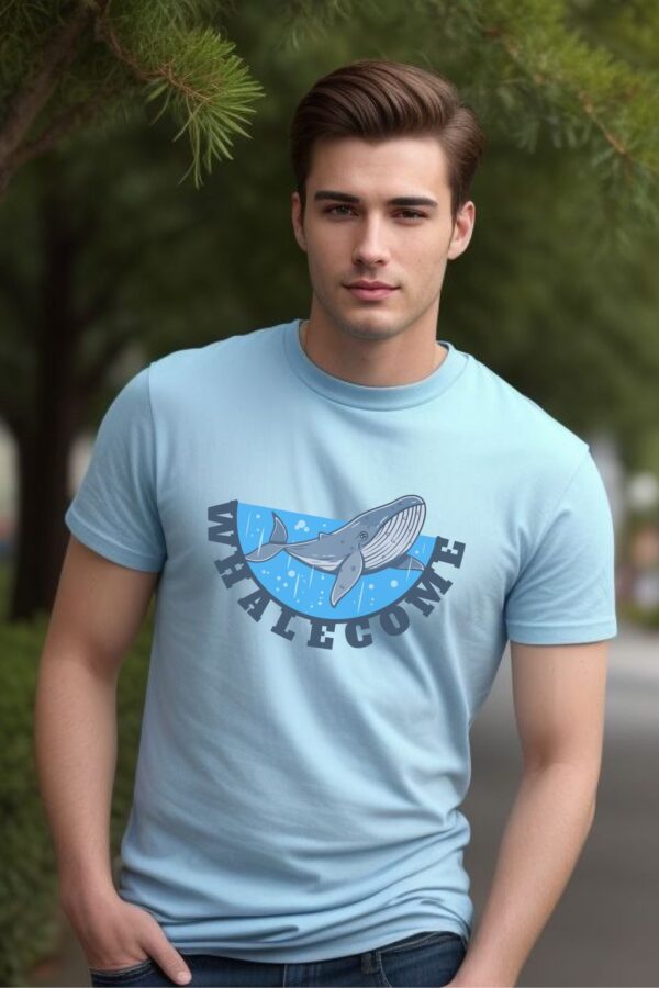 T-shirt for men | Whale shirt