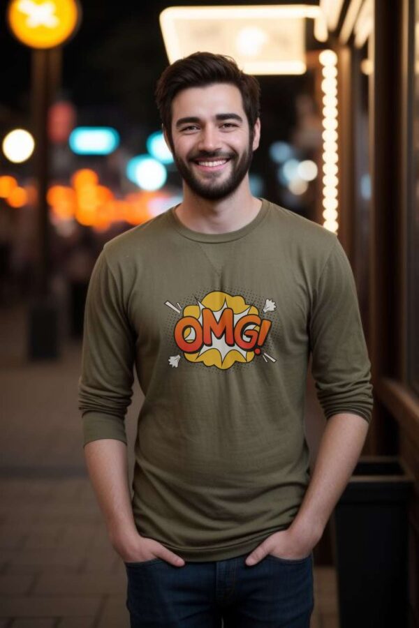 Sweatshirt for men | Omg - Image 2