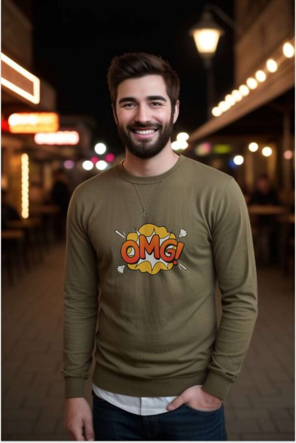 Sweatshirt for men | Omg - Image 3