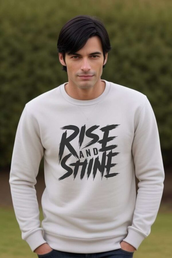 Sweatshirt for men | Rise and shine - Image 3