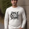 Sweatshirt for men | Rise and shine - Image 4