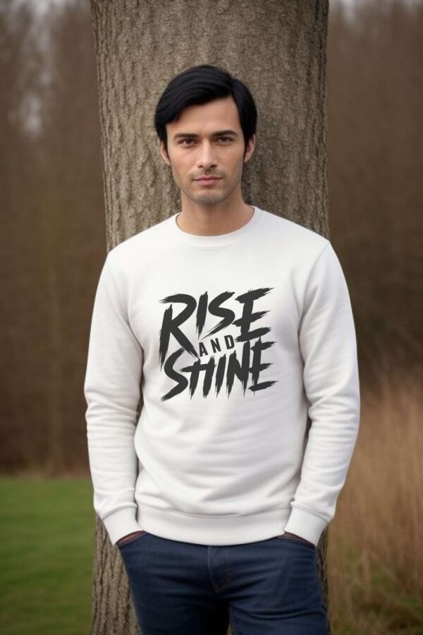 Sweatshirt for men | Rise and shine