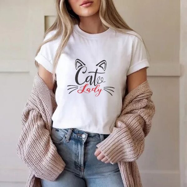 T-shirt for women | Cat lady