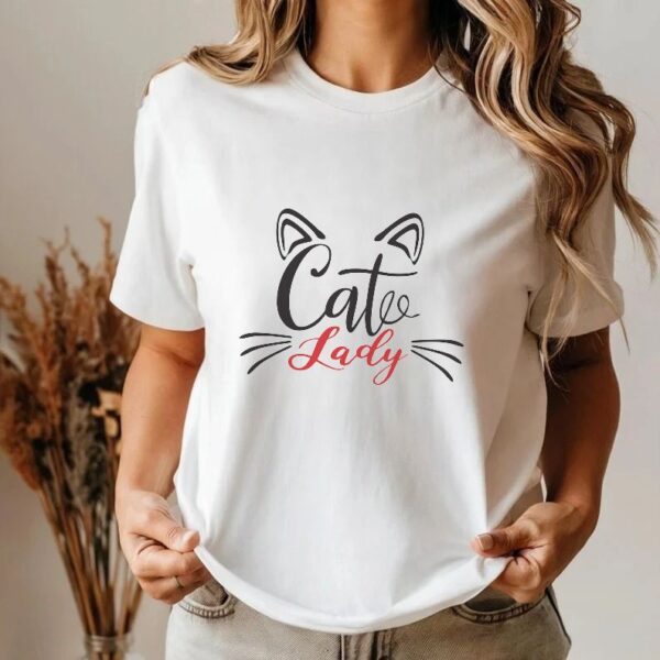 T-shirt for women | Cat lady - Image 3