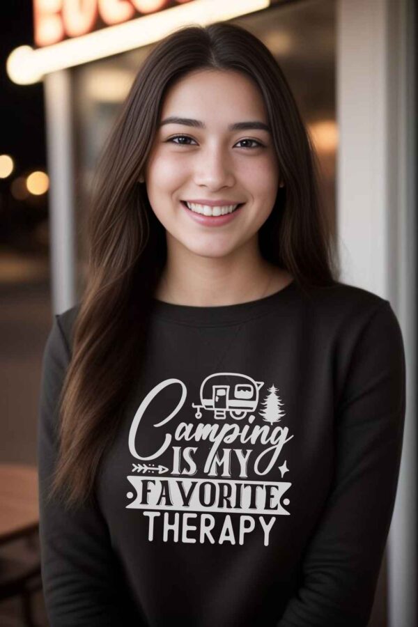 Sweatshirt for women | Camping - Image 2