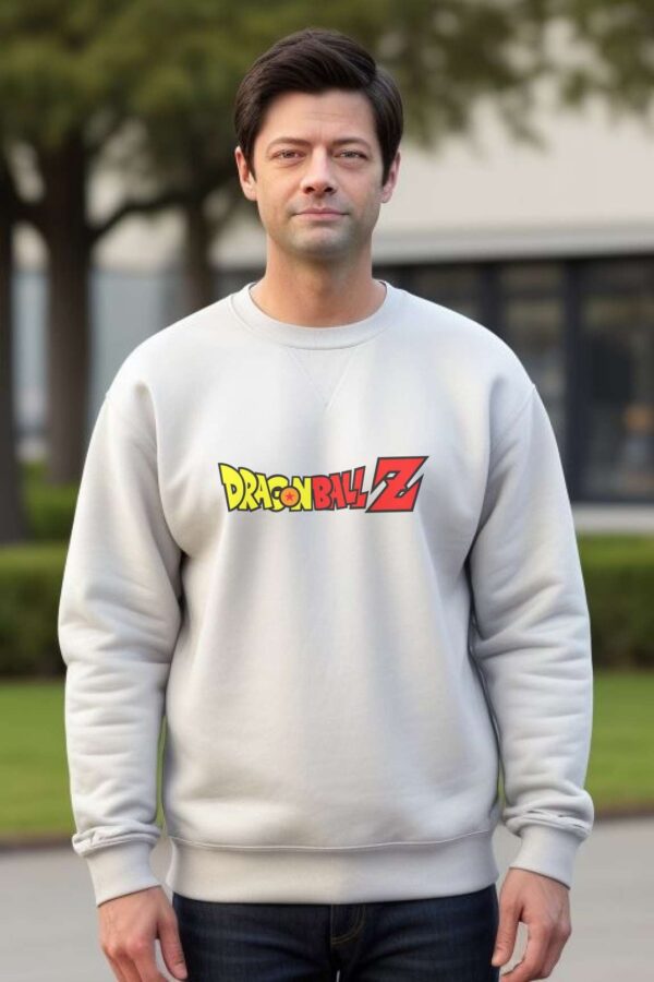 Heavyweight oversized sweatshirt for men | DragonballZ - Image 3