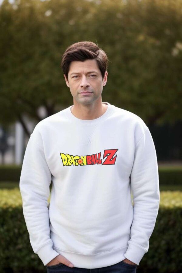 Heavyweight oversized sweatshirt for men | DragonballZ - Image 4