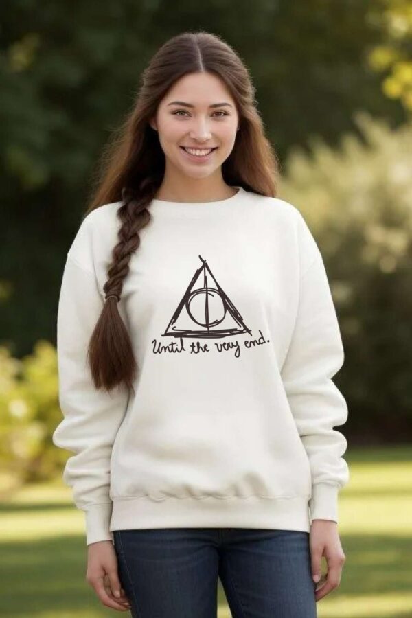 Heavyweight oversized sweatshirt for women | Harry Potter - Image 2