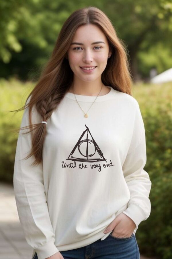 Heavyweight oversized sweatshirt for women | Harry Potter - Image 3