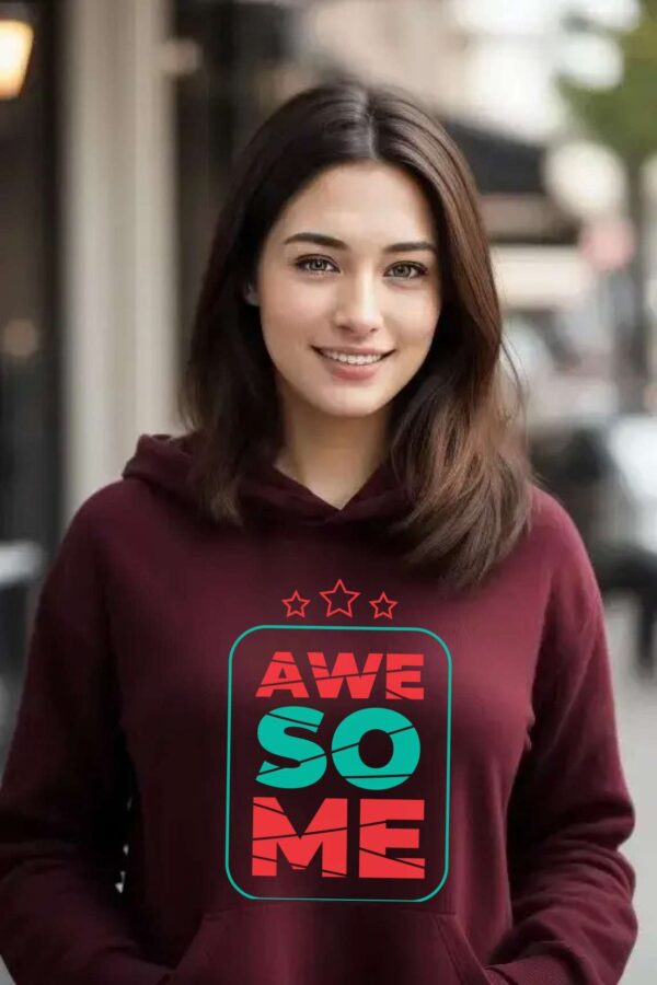 Hoodie for women | Awesome - Image 2