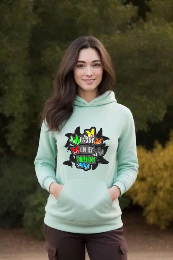 Hoodie for women | Enjoy the moment - Image 2