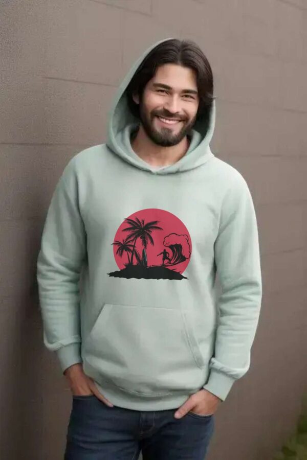 Hoodie for men | Beach - Image 3