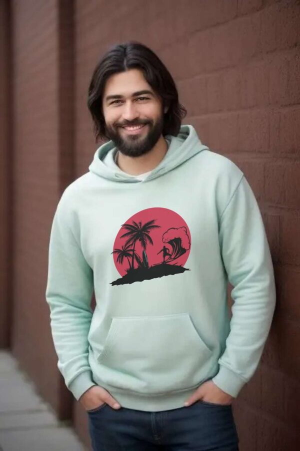 Hoodie for men | Beach - Image 2