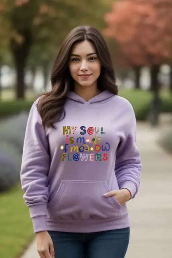 Hoodie for women | Soul of flowers - Image 3