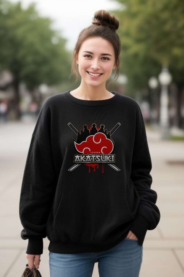 Heavyweight oversized sweatshirt for women | Naruto - Image 3