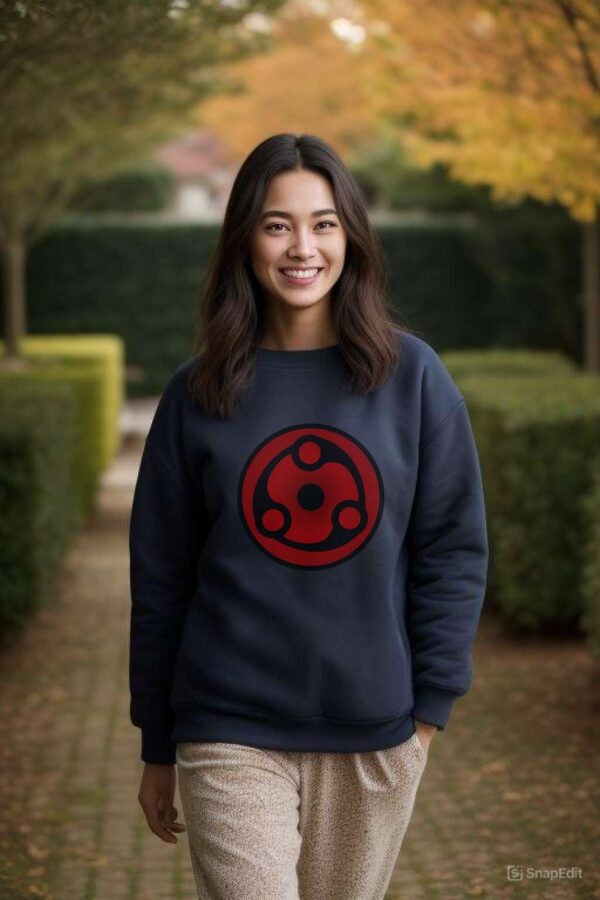 Heavyweight oversized sweatshirt for women | Naruto - Image 2