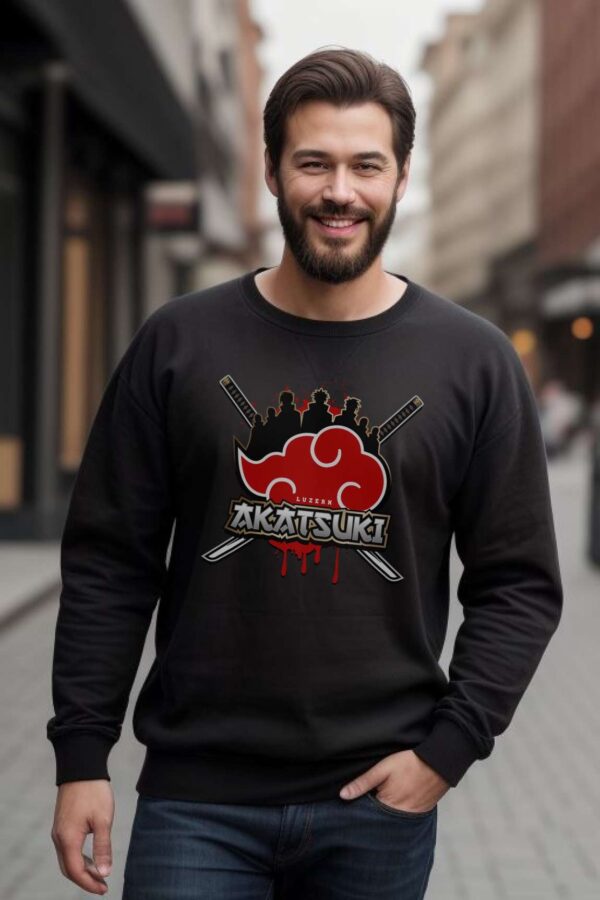 Heavyweight oversized sweatshirt for men | Naruto - Image 3