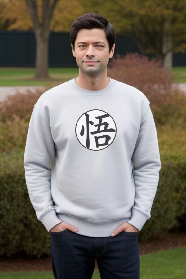 Heavyweight oversized sweatshirt for men | DragonballZ - Image 3