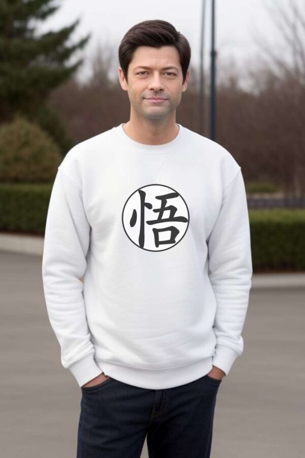 Heavyweight oversized sweatshirt for men | DragonballZ